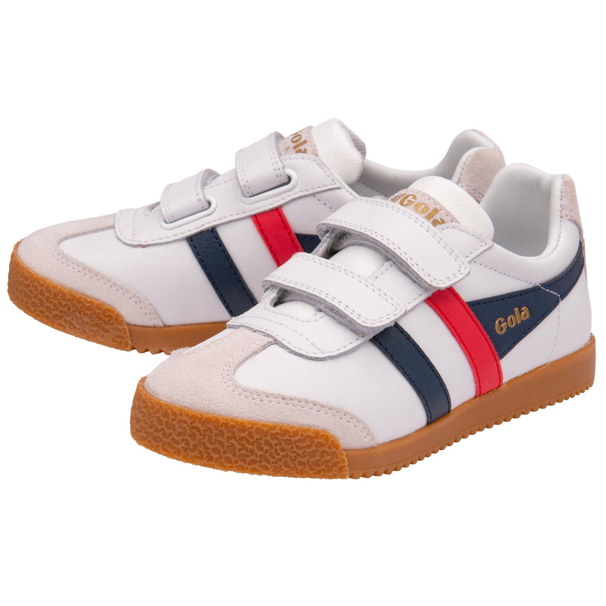 Gola Gola Classics Harrier Leather Strap Trainers