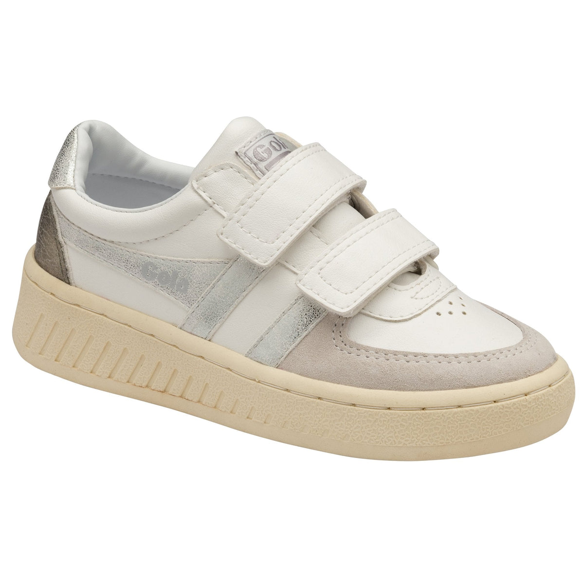 Gola Gola Classics Kids Grandslam Metallic Strap Trainers