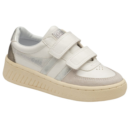 Gola Gola Classics Kids Grandslam Metallic Strap Trainers